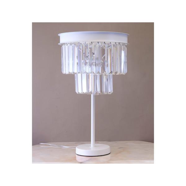 テーブルランプ 3灯 照明 置き型 卓上 LED おしゃれ レトロ アンティーク調 ゴージャス かわいい 上品 寝室 ベッドルーム フロアライト