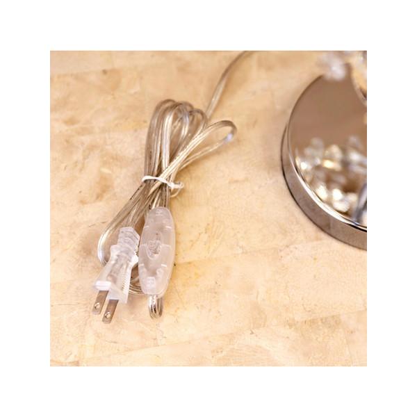 テーブルランプ 3灯 照明 置き型 卓上 LED おしゃれ レトロ アンティーク調 ゴージャス かわいい 上品 寝室 ベッドルーム フロアライト