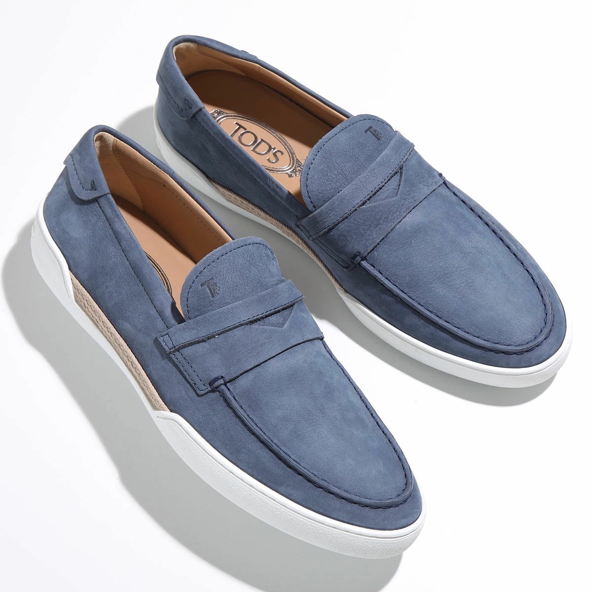 TODS トッズ ローファー XXM48B0BC3ZPX6 メンズ ヌバック レザー