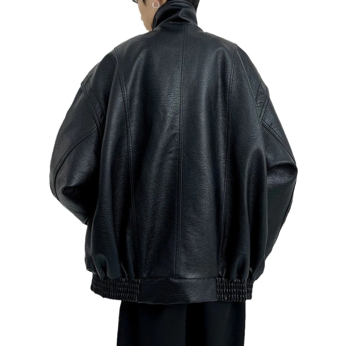 【急速出荷!】人气新作バイクレザージャケットジャケット男子高生厚く短いセクション春と秋のパイロットジャケットジャケット 【急速出荷!】人气新作バイクレザージャケットジャケット男子高生厚く短いセクション春と秋のパイロットジャケットジャケット