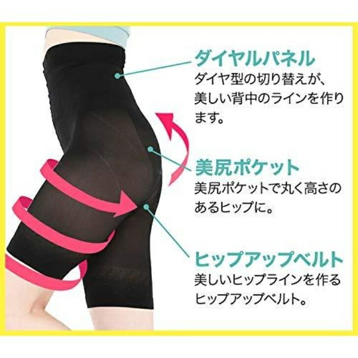 10個セット メディスラリ ガードル S-Mサイズ 着圧 美尻 骨盤矯正 ヒップアップ ロングガードル medi slari 補正下着 着圧スパッツ 着圧インナー