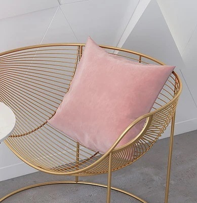 クッション付きゴールドメッシュの多目的チェア 椅子 リビングルーム おしゃれ かわいい レジャー リラックス バルコニー ビジネス用 クッション付きゴールドメッシュの多目的チェア 椅子 リビングルーム おしゃれ かわいい レジャー リラックス バルコニー ビジネス用