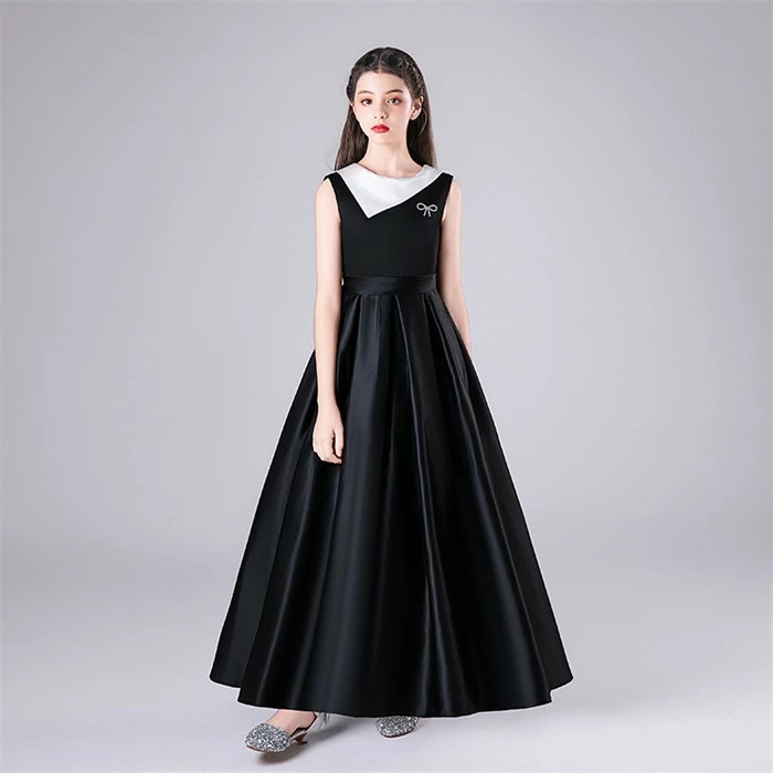 2025ピアノ発表会 ドレス 子供 女の子 ブラック ホワイト 発表会ドレス ノースリーブ 子ども ワンピース お祝い日 演奏会 音楽会 フォーマル 誕生日 撮影 パーティー ジュニア キッズ ロング 2025ピアノ発表会 ドレス 子供 女の子 ブラック ホワイト 発表会ドレス ノースリーブ 子ども ワンピース お祝い日 演奏会 音楽会 フォーマル 誕生日 撮影 パーティー ジュニア キッズ ロング