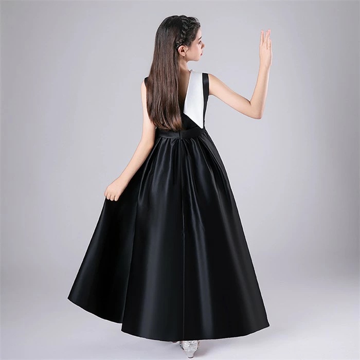 2025ピアノ発表会 ドレス 子供 女の子 ブラック ホワイト 発表会ドレス ノースリーブ 子ども ワンピース お祝い日 演奏会 音楽会 フォーマル 誕生日 撮影 パーティー ジュニア キッズ ロング 2025ピアノ発表会 ドレス 子供 女の子 ブラック ホワイト 発表会ドレス ノースリーブ 子ども ワンピース お祝い日 演奏会 音楽会 フォーマル 誕生日 撮影 パーティー ジュニア キッズ ロング