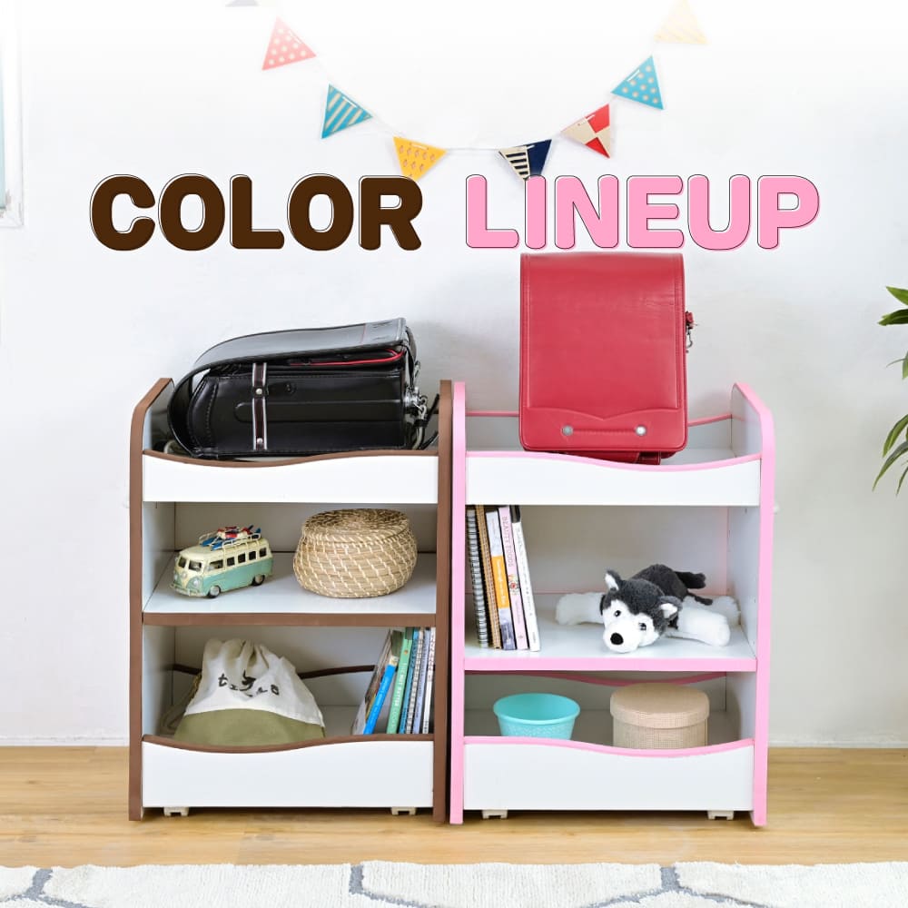 ランドセルラック キャスター付き 収納ワゴン オモチャ収納 おもちゃ収納棚 おもちゃラック 収納ボックス コンパクト 白 玩具 子供用 デスクサイド ワゴン