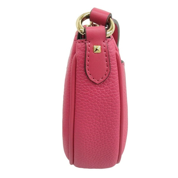 マイケルコース バッグ レディース ショルダーバッグ アウトレット レザー ピンク ドーバー スモール ハーフムーン クロスボディ DOVER SM HALF MOON XBODY 35R3G4DC5L-ELEPNK MICHAEL KORS 母の日　土日祝も毎日発送します マイケルコース バッグ レディース ショルダーバッグ アウトレット