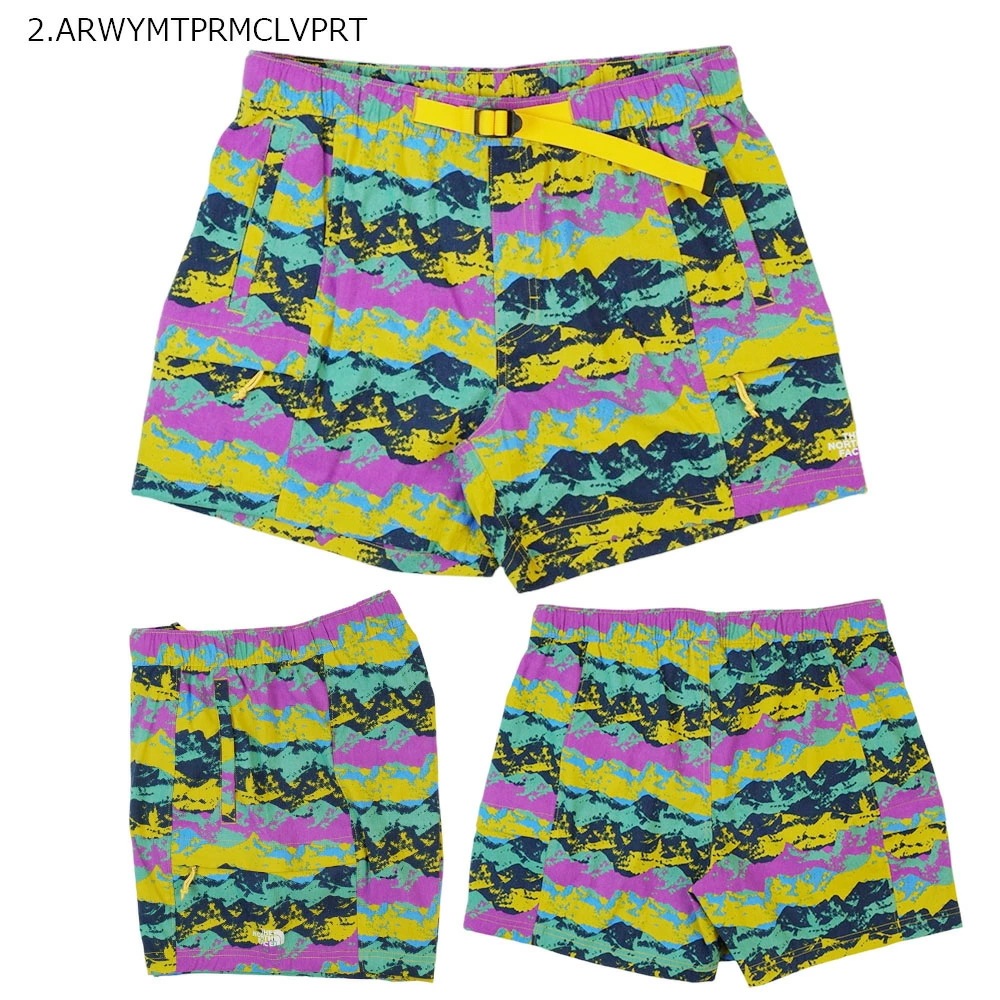 ノースフェイスTHE NORTH FACE メンズ ショーツ USA企画 日本未入荷M CLASS V BELTED SHORTSメンズ クラス ブイ ベルテッ