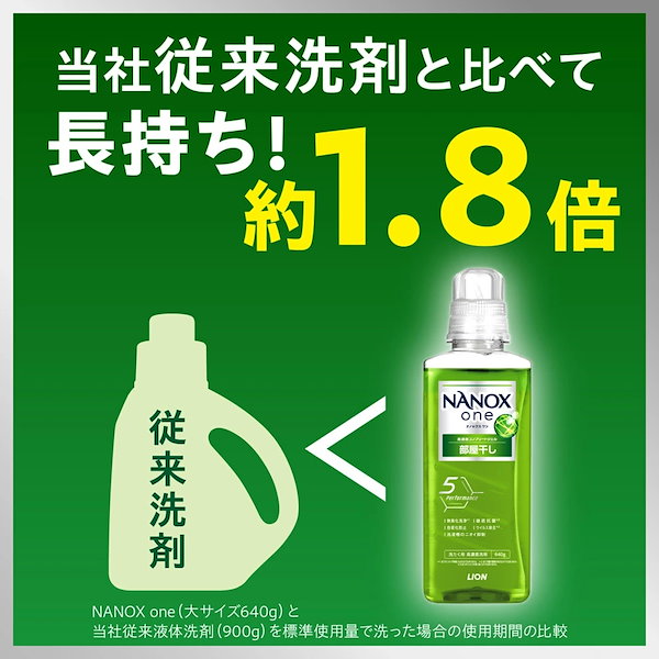Qoo10] ライオン ライオン NANOX one 部屋干し