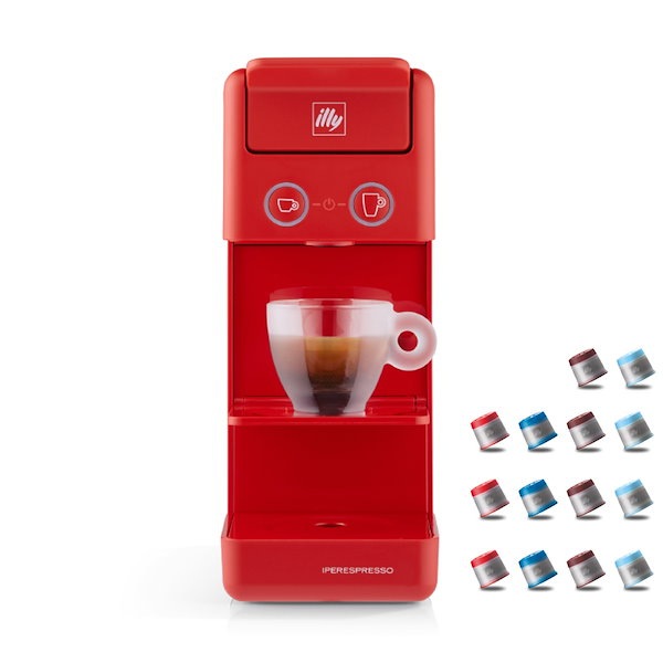 Qoo10] illy フランシスY3.3コーヒーマシン_ウェル