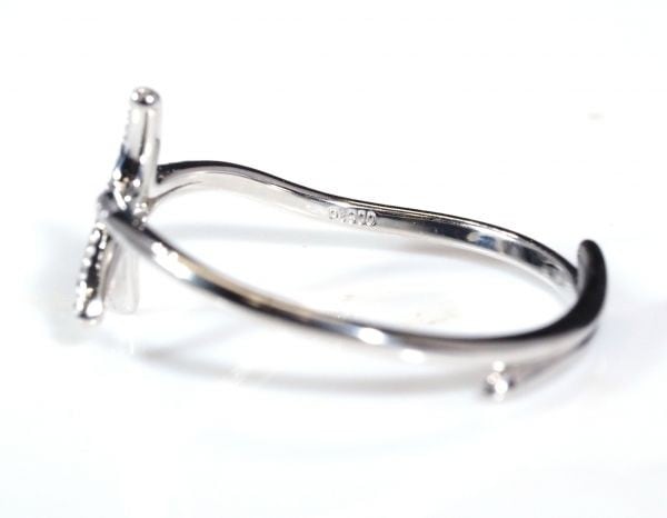 厳選 pt900 スター 星 ヒトデ リング 指輪 国内生産品 プラチナ (刻印