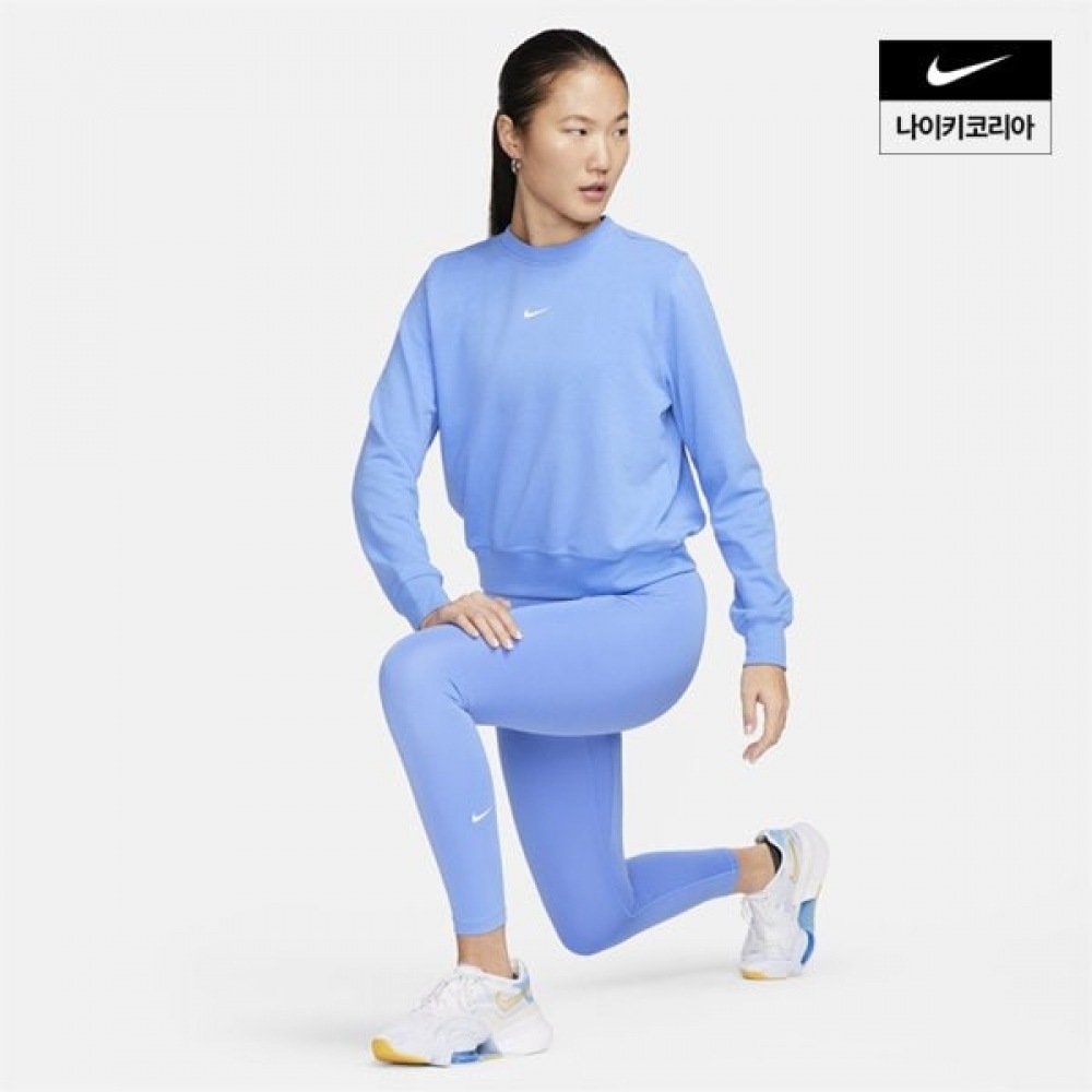 女性用ナイキドライフィットワンクルーネックフレンチテリースウェットシャツ FB5126-450