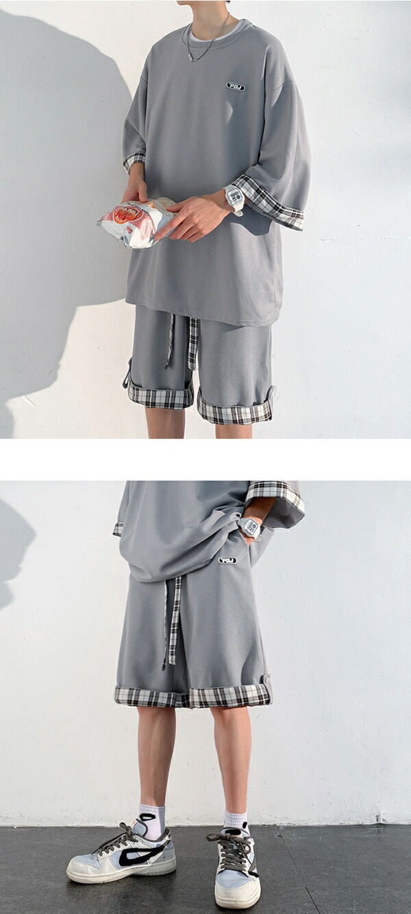 【短纳期】夏服 メンズ Tシャツ メンズ 半袖 ハーフパンツ セットアップ ジャージ 上下セット 大きいサイズ ゆったり 半袖 tシャツ トップス ハーフパンツ ショートパンツ 快適 スポーツウ 【短纳期】夏服 メンズ Tシャツ メンズ 半袖 ハーフパンツ セットアップ ジャージ 上下セット 大きいサイズ ゆったり 半袖 tシャツ トップス ハーフパンツ ショートパンツ 快適 スポーツウ