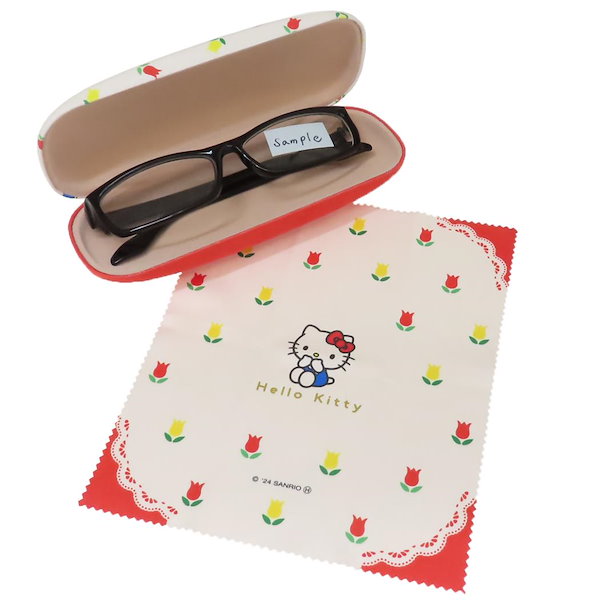 フェイラー　眼鏡ケース　キティちゃん FEILER フェイラー キティ メガネケース ハローキティ
