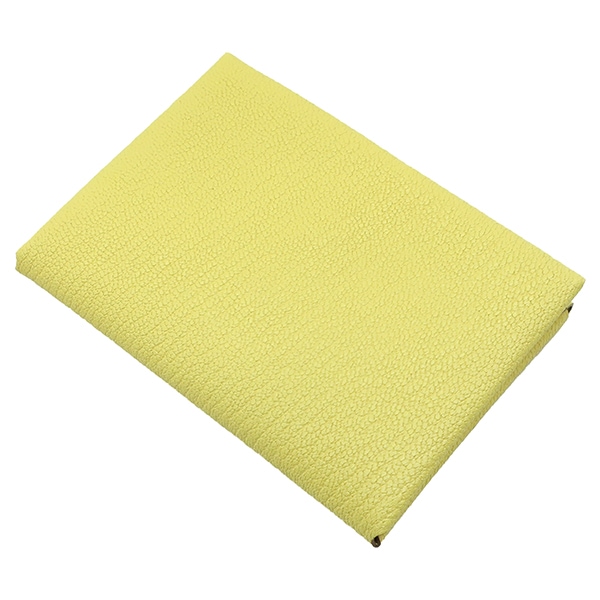 エルメス HERMES カードケース カルヴィ デュオ シェブルミゾル リモンチェッロ シルバー金具 新品 未使用 黄色 B刻印【中古】 エルメス HERMES カードケース カルヴィ デュオ シェブルミゾル リモンチェッロ シルバー金具 新品 未使用 黄色 B刻印【中古】