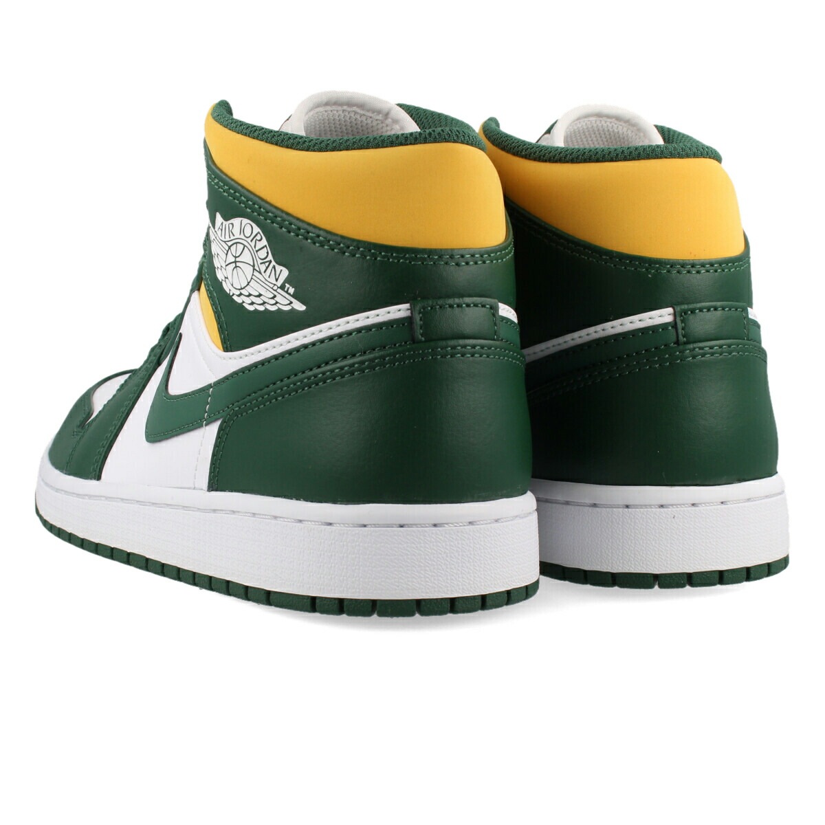 AIR JORDAN 1 MID NOBLE GREEN/POLLEN/WHITE 【SEATTLE SUPERSONICS】