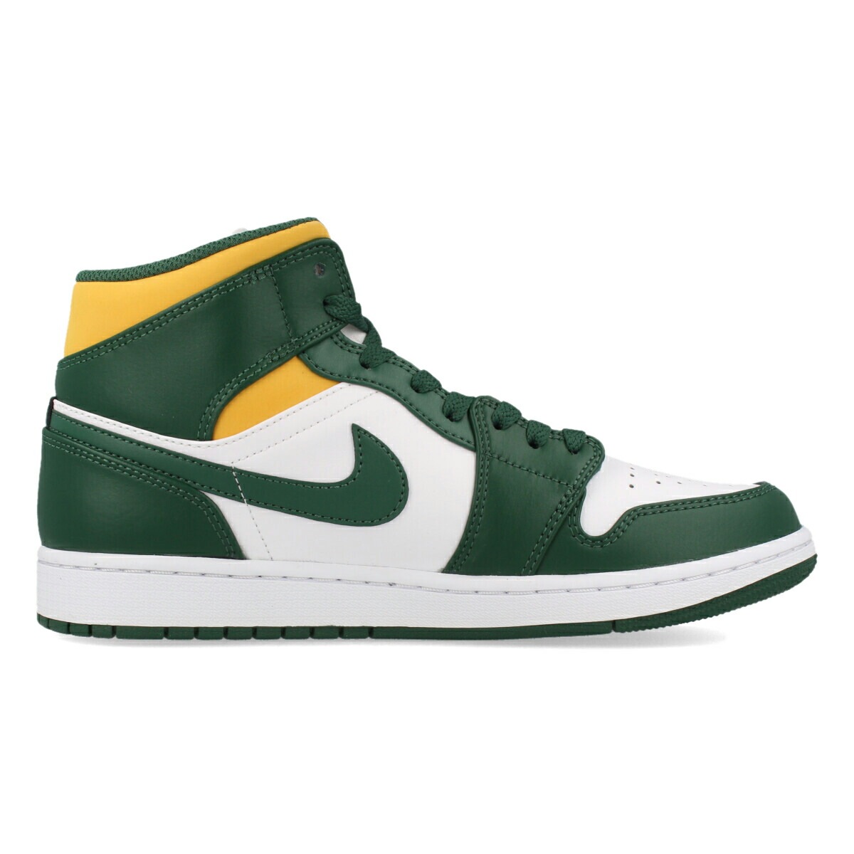 AIR JORDAN 1 MID NOBLE GREEN/POLLEN/WHITE 【SEATTLE SUPERSONICS】
