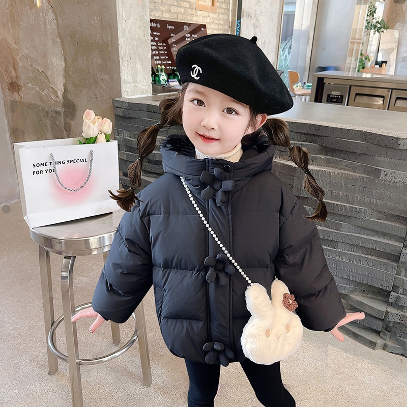 子供服子供用小花ダウンジャケット