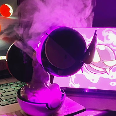 Qoo10] ポケモン Gastly ゴース 加湿器 : 季節家電