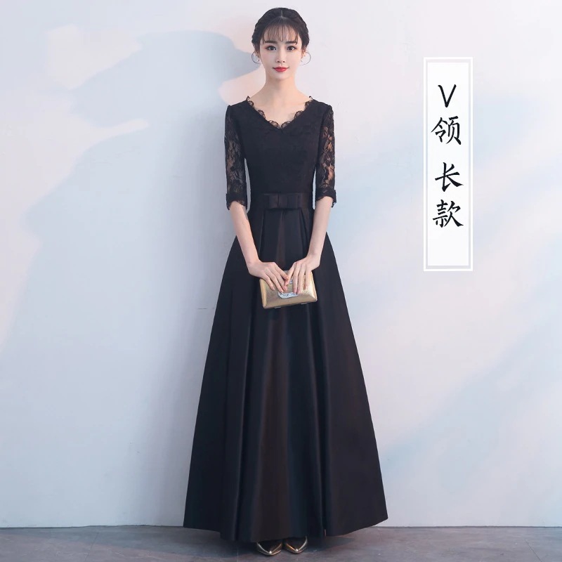 【縁夢】 後ファスナー/ストラップ2タイプ イブニングドレス 夏 レース ロングワンピース イブパーティードレス キャバ 着痩せ 大人 同窓会 披露宴 卒業式 結婚式 演奏会 ウェディング 二次会 メ