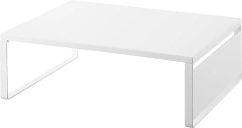 オーブンレンジラック ホワイト W53×D40×H16.7cm タワー tower レンジ台 キッチンラック 1442 オーブンレンジラック ホワイト W53×D40×H16.7cm タワー tower レンジ台 キッチンラック 1442