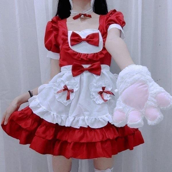 演出服 イベント パーティー 蝶結ぶ 半袖 コスプレ レディース ハロウィン ワンピース ロリータ 可愛い ゴスロリ 【Primepic】【急速出荷】メイド服 演出服 イベント パーティー 蝶結ぶ 半袖 コスプレ レディース ハロウィン ワンピース ロリータ 可愛い ゴスロリ 【Primepic】【急速出荷】メイド服