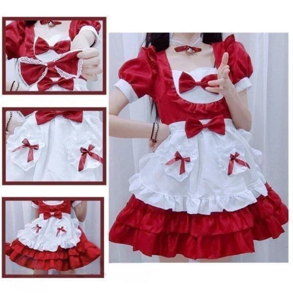 演出服 イベント パーティー 蝶結ぶ 半袖 コスプレ レディース ハロウィン ワンピース ロリータ 可愛い ゴスロリ 【Primepic】【急速出荷】メイド服 演出服 イベント パーティー 蝶結ぶ 半袖 コスプレ レディース ハロウィン ワンピース ロリータ 可愛い ゴスロリ 【Primepic】【急速出荷】メイド服