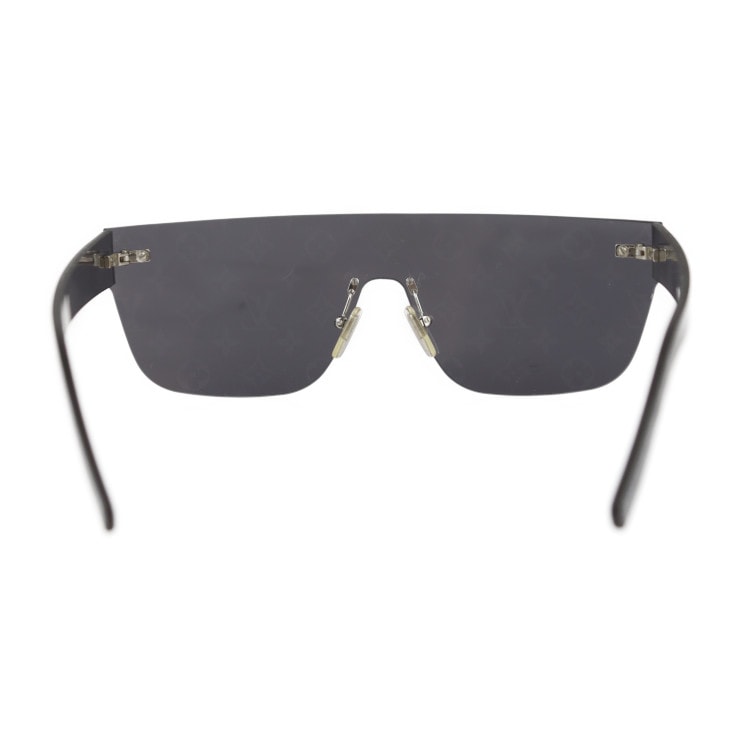 LOUIS VUITTON ルイ ヴィトン サングラス Z0993U City Mask シティマスク モノグラム 表記サイズ 145 プラスチック ブラック シルバー金具 シティーマスク ビトン 本