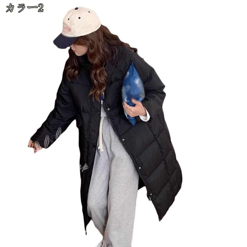 ダウンジャケット レディース 冬 登山 ロング丈 軽量 ライトダウン アウター 暖かい 防風 アウトドア 大きいサイズ ダウンコート 登山 ダウンジャケット