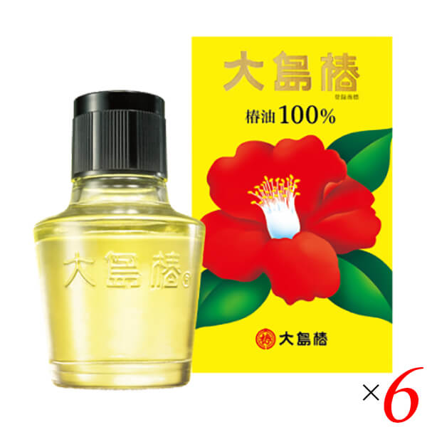 大島椿 椿油100% 60mL 6本セット 大島椿 椿油100% 60mL 6本セット