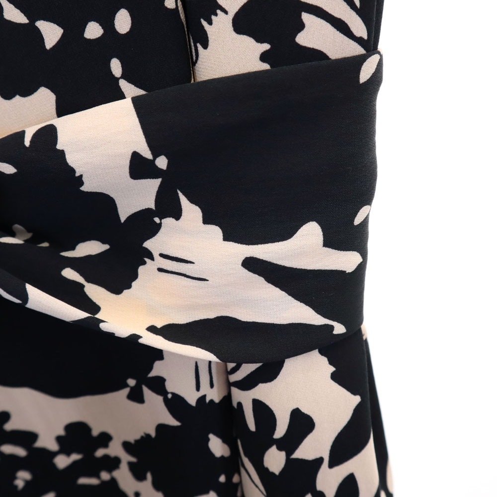 シルクブレンド ノースリーブ ワンピース ベージュ レディース