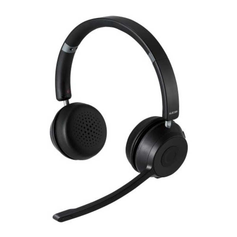 エレコム　ELECOM　ヘッドセット＋充電スタンド ブラック ［ワイヤレス(Bluetooth)＋有線 /両耳 /ヘッドバンドタイプ］　LBT-HSOH21BK mdprevattcaulkingandwaterproofing.com