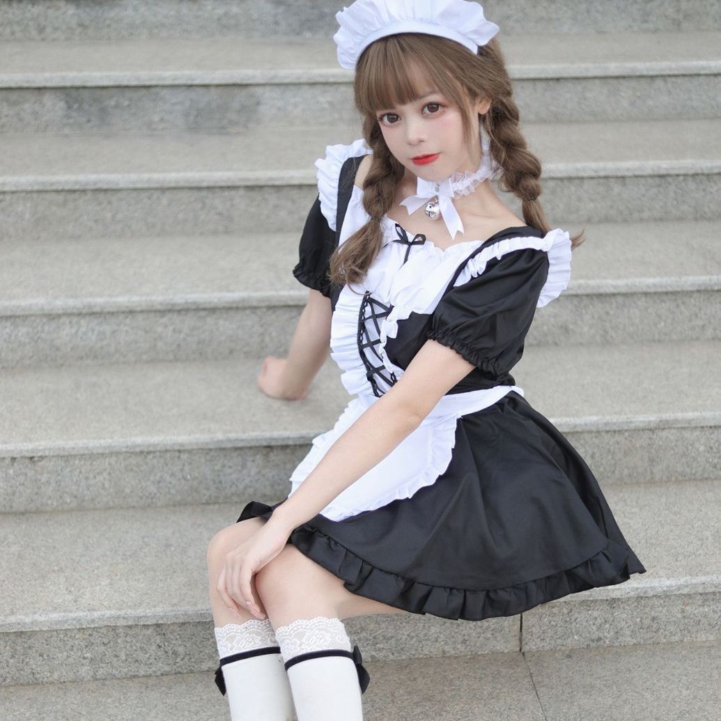 新品日韩小メイド服可爱いメイド服コスチュームコスプレコスチューム 新品日韩小メイド服可爱いメイド服コスチュームコスプレコスチューム