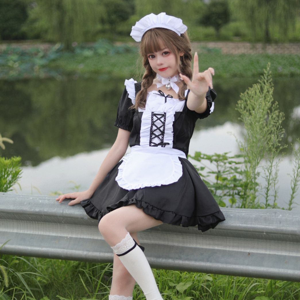 新品日韩小メイド服可爱いメイド服コスチュームコスプレコスチューム 新品日韩小メイド服可爱いメイド服コスチュームコスプレコスチューム