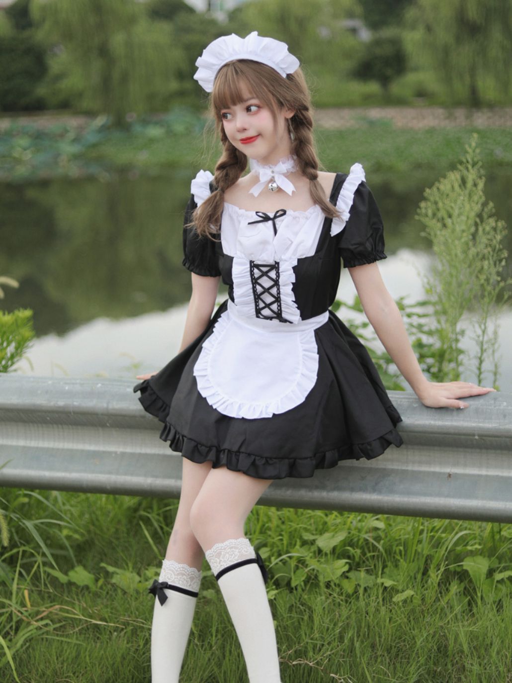 新品日韩小メイド服可爱いメイド服コスチュームコスプレコスチューム 新品日韩小メイド服可爱いメイド服コスチュームコスプレコスチューム