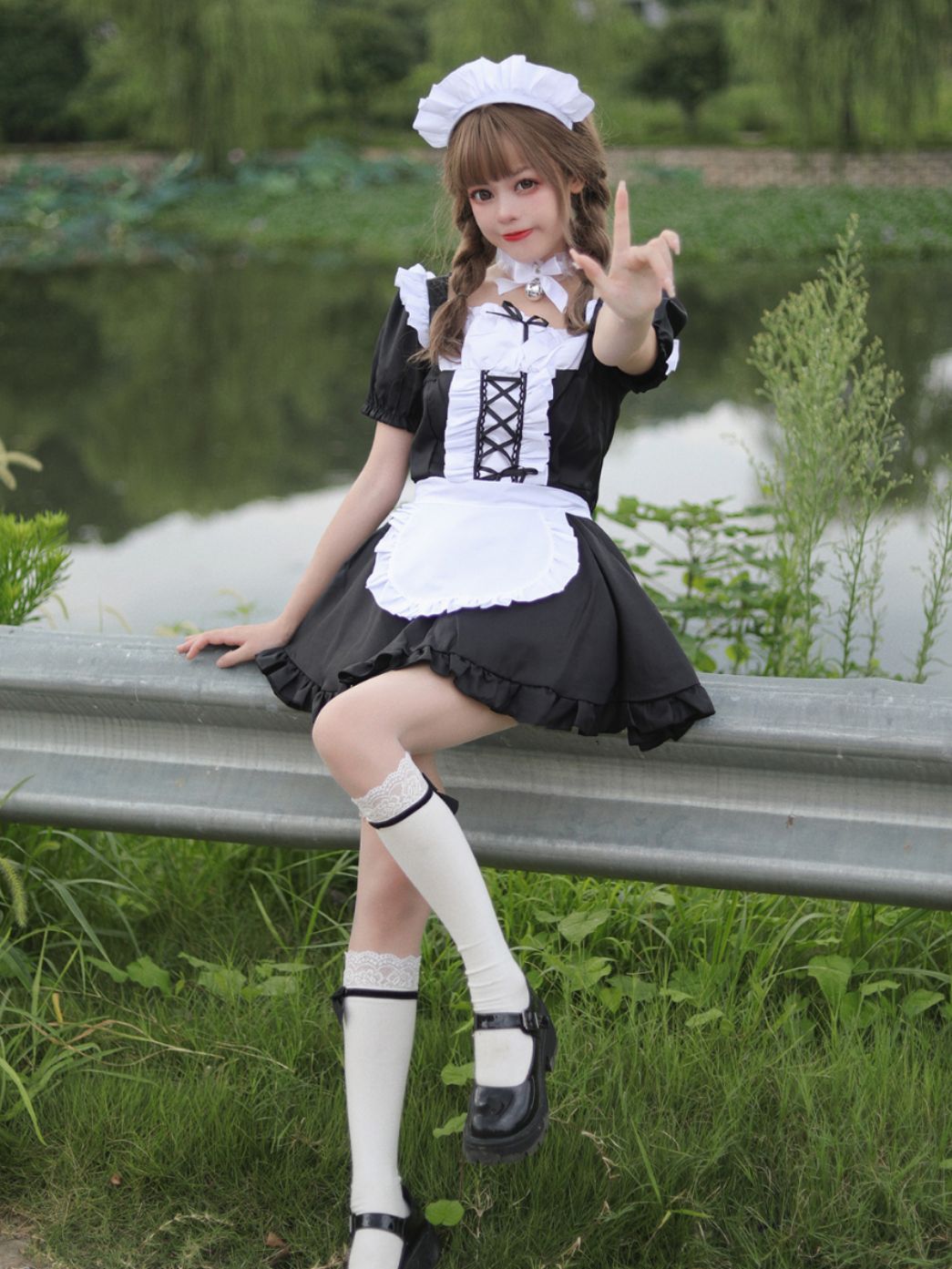 新品日韩小メイド服可爱いメイド服コスチュームコスプレコスチューム 新品日韩小メイド服可爱いメイド服コスチュームコスプレコスチューム