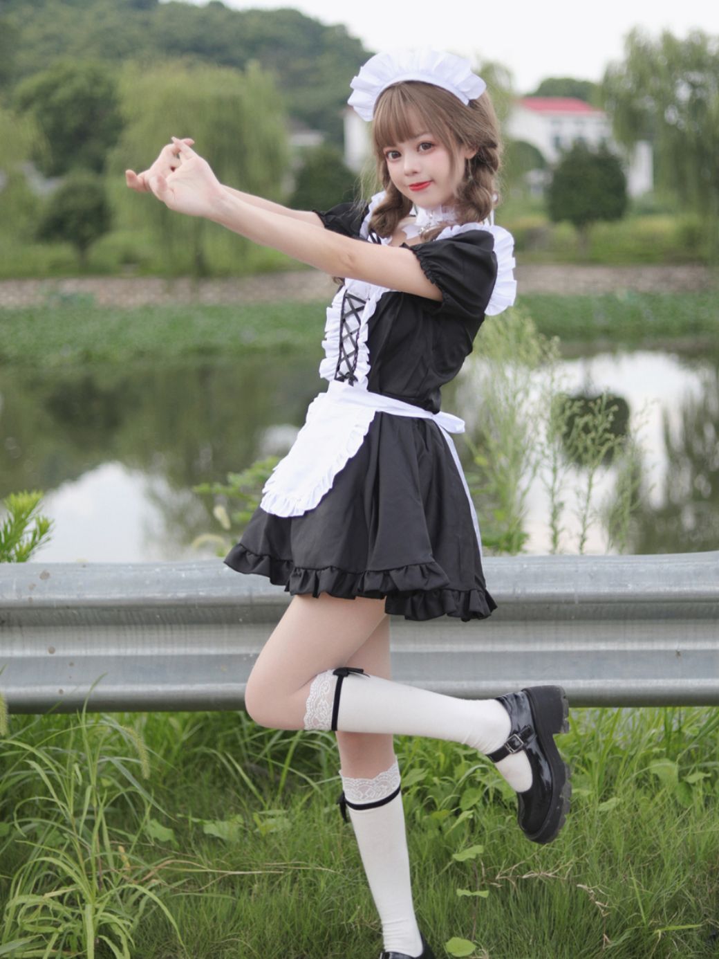 新品日韩小メイド服可爱いメイド服コスチュームコスプレコスチューム 新品日韩小メイド服可爱いメイド服コスチュームコスプレコスチューム