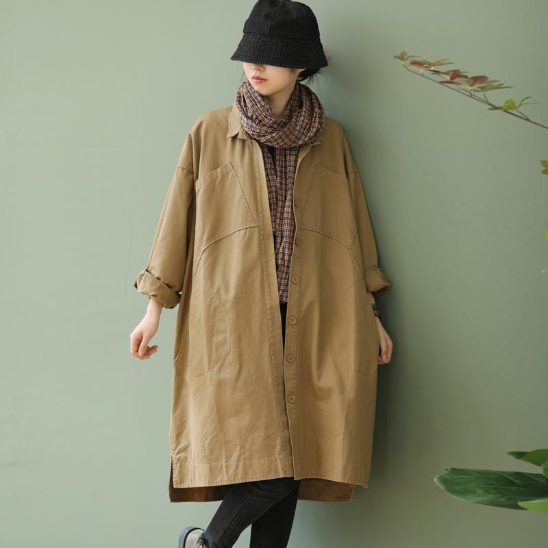 アウタートレンチコートロング レディース 気質 コート 冬アウター 文芸スタイル トレンチコート OL通勤 百掛け 韓国ファッション ins 春秋 カジュアル ジャケット トップス 日系 アウタートレンチコートロング レディース 気質 コート 冬アウター 文芸スタイル トレンチコート OL通勤 百掛け 韓国ファッション ins 春秋 カジュアル ジャケット トップス 日系