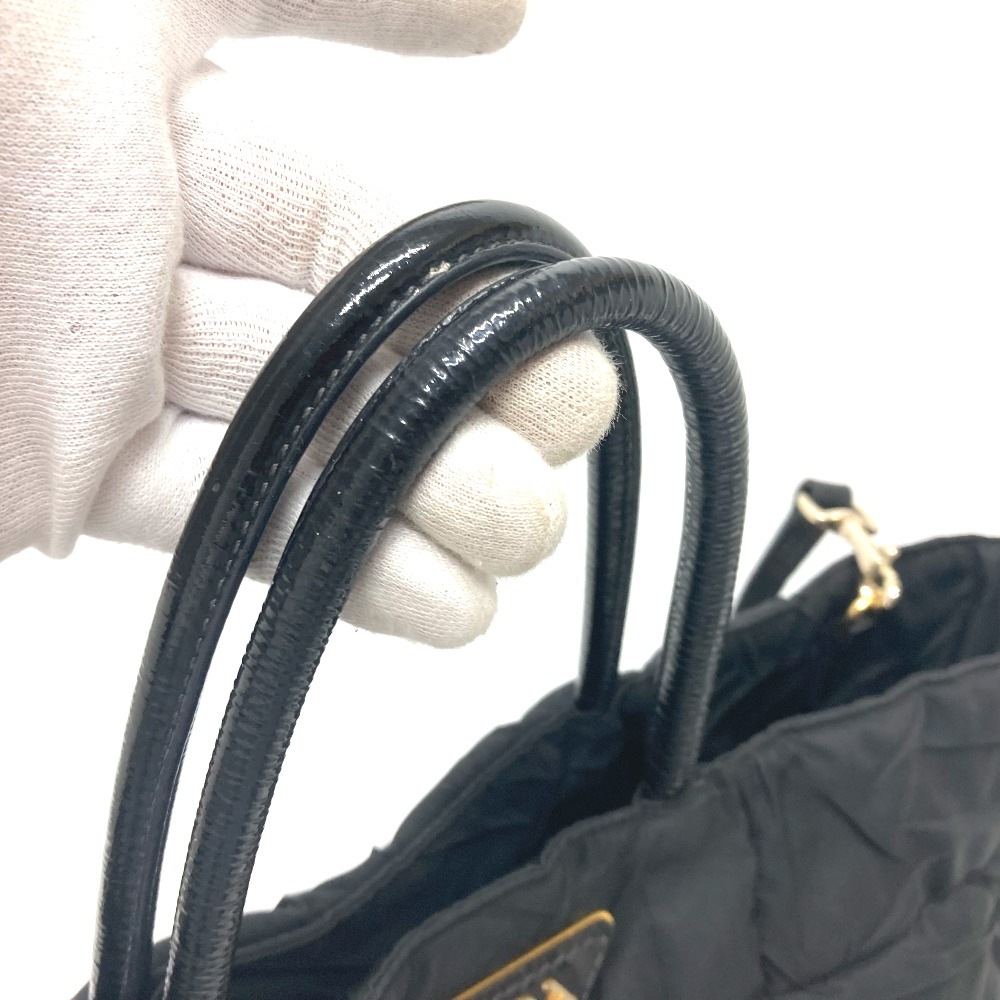 ショルダーバッグ BN1596 ロゴプレート カバン 2WAYバッグ バッグ ナイロン ブラック