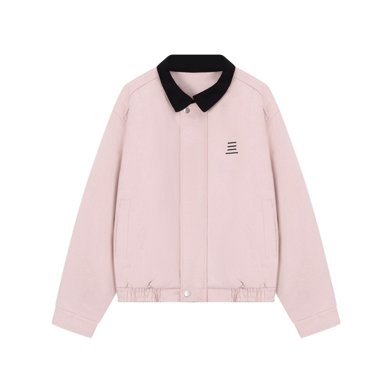 2025春夏 韓国 かわいい レディース アウター ブルゾン お出かけ 長袖セクシーベースシルエットトップスサイド冬カジュアルファッション系サイズお出かけネックフル丈スリーブトラック