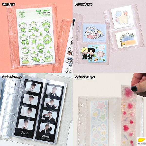 Qoo10] Be on D 韓国 PP A6 コレクトブック トレカ