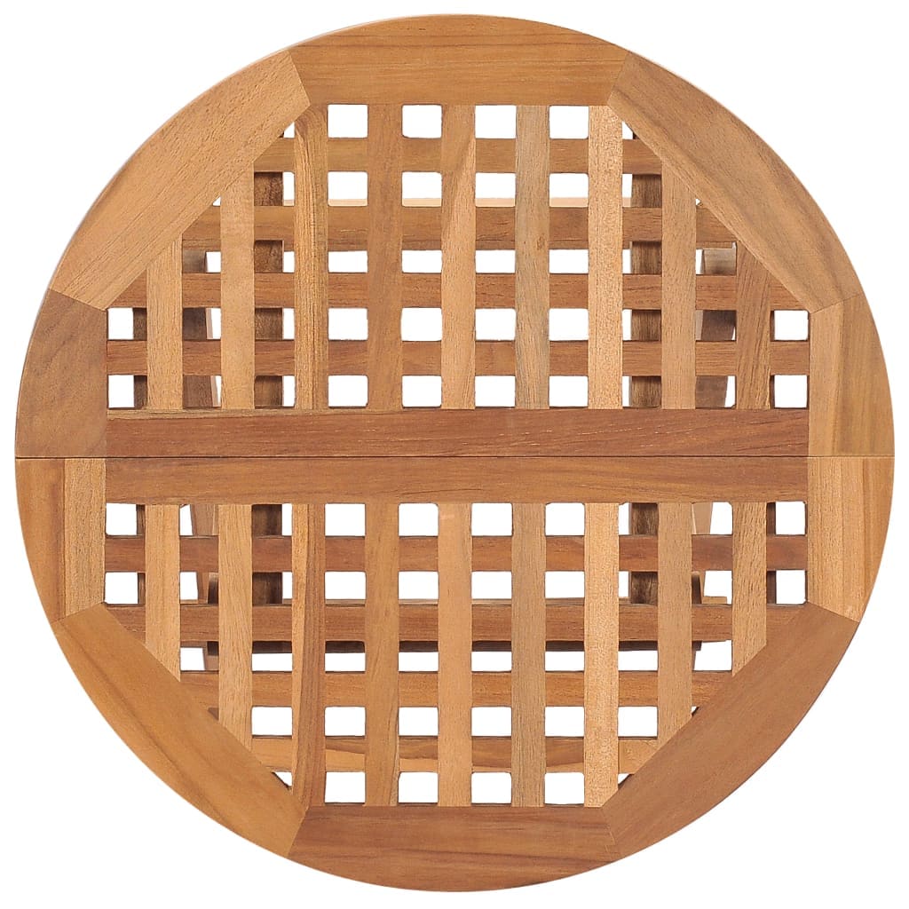 折りたたみ式ガーデンテーブル 50x50x50 cm チーク無垢材