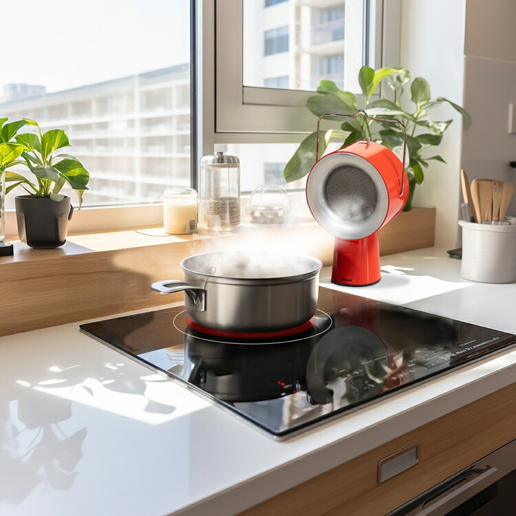 エアフード 卓上換気扇 持ち運べる換気扇 AirHood ポータブルレンジフード AH-01AJ (B) エアフード 卓上換気扇 持ち運べる換気扇 AirHood ポータブルレンジフード AH-01AJ (B)