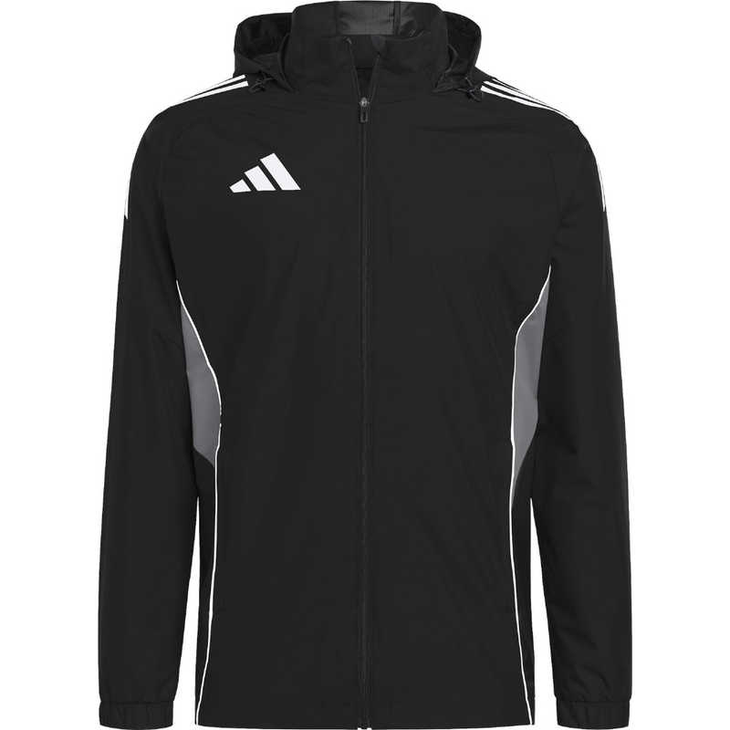 アディダス adidas メンズ ティロ 25 コンペティション オールウェザージャケット ブラック/チームグレーフォー J/2XL JSJ90_25FW アディダス adidas メンズ ティロ 25 コンペティション オールウェザージャケット ブラック/チームグレーフォー J/2XL JSJ90_25FW