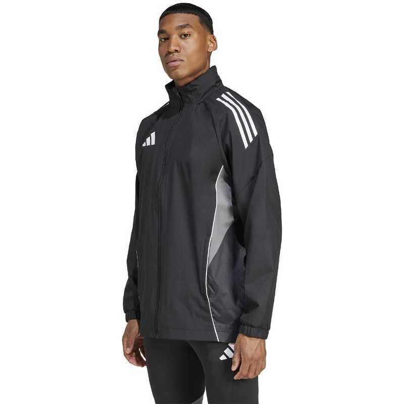 アディダス adidas メンズ ティロ 25 コンペティション オールウェザージャケット ブラック/チームグレーフォー J/2XL JSJ90_25FW アディダス adidas メンズ ティロ 25 コンペティション オールウェザージャケット ブラック/チームグレーフォー J/2XL JSJ90_25FW
