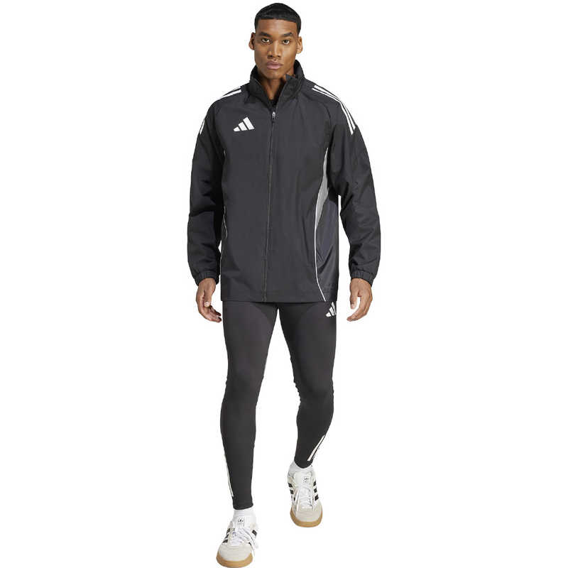 アディダス adidas メンズ ティロ 25 コンペティション オールウェザージャケット ブラック/チームグレーフォー J/2XL JSJ90_25FW アディダス adidas メンズ ティロ 25 コンペティション オールウェザージャケット ブラック/チームグレーフォー J/2XL JSJ90_25FW