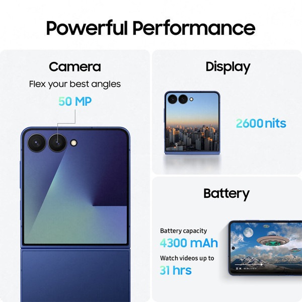 Galaxy Z Flip 7 256GB / 512GB [正品] [関税灯含む] Unlocked & SIM FREE!