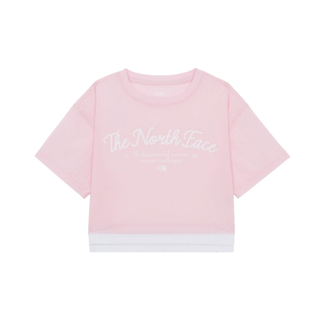 ガールズアイシーディトレンディな雰囲気を演出可能 ラグラン スリーブ クロップ 丈Tシャツ夏服日常　NT7UR17 G’S ICE DAY S/S R/TEE