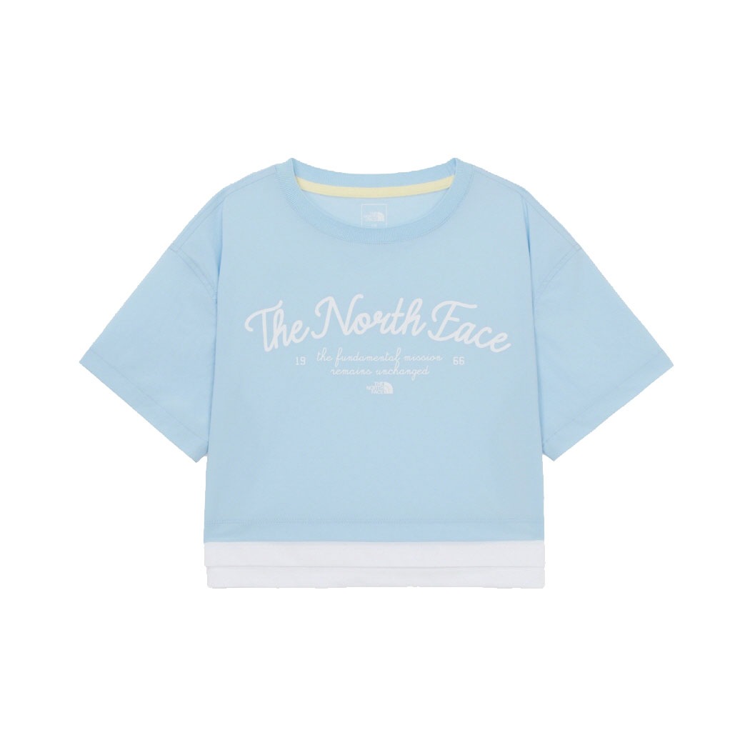 ガールズアイシーディトレンディな雰囲気を演出可能 ラグラン スリーブ クロップ 丈Tシャツ夏服日常　NT7UR17 G’S ICE DAY S/S R/TEE