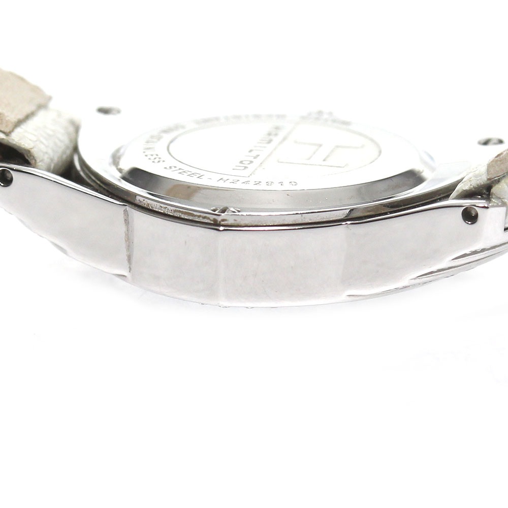 ハミルトン HAMILTON H242910 ベンチュラ ダイヤベゼル クォーツ レディース _770328【中古】