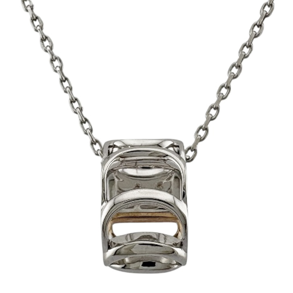 ダミアーニ ダミアニッシマ ネックレス 18金 K18ホワイトゴールド ダイヤモンド Damiani 中古 美品